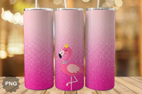 Download Pink Glitter Flamingo Wrap PNG - Wrap Collection