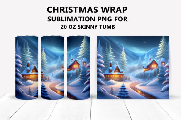 Download Christmas Tumbler Wrap - Christmas Tumbl - Wrap Collection