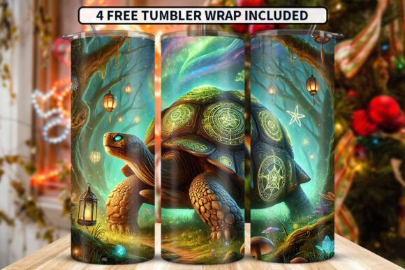 Download Majestic Turtle Sublimation Tumbler Wrap - Wrap Collection