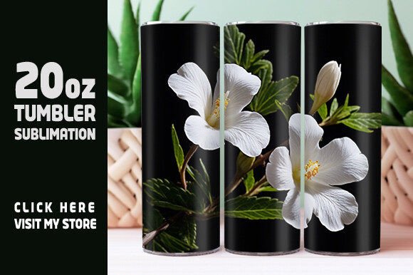 Download Rose Tumbler Wrap Design 20oz - Wrap Collection
