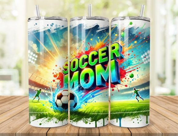 Download Soccer Mom Stadium Tumbler Wrap - Wrap Collection