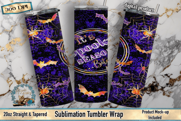 Download Spooky Season Tumbler Wrap - Sublimation - Wrap Collection