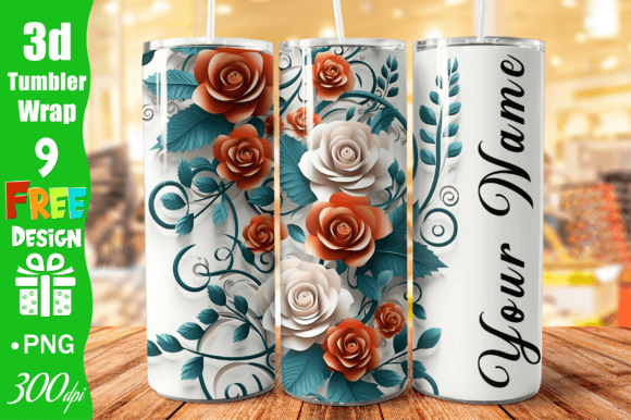 Download Add Your Own Name Tumbler Wrap PNG - Wrap Collection