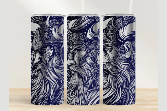 Download Viking 20oz Laser Tumbler Wrap SVG - Wrap Collection