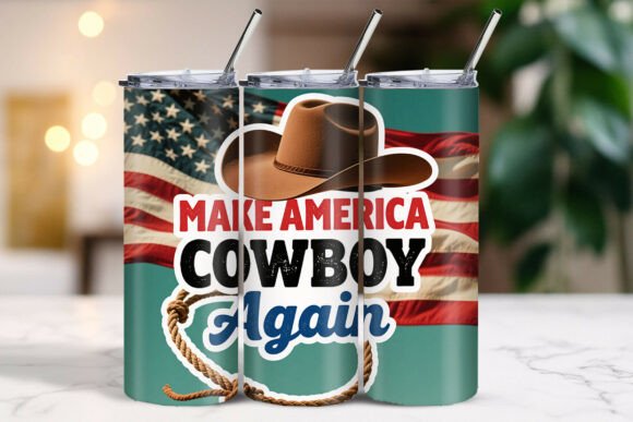 Download Cowboy Hat Lasso Americana Tumbler - Americana tumbler Collection