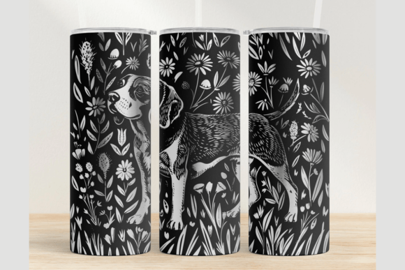 Download Beagle 20oz Laser Tumbler Wrap SVG - Wrap Collection