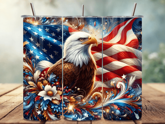 Download American Bald Eagle Tumbler Wrap PNG - Wrap Collection