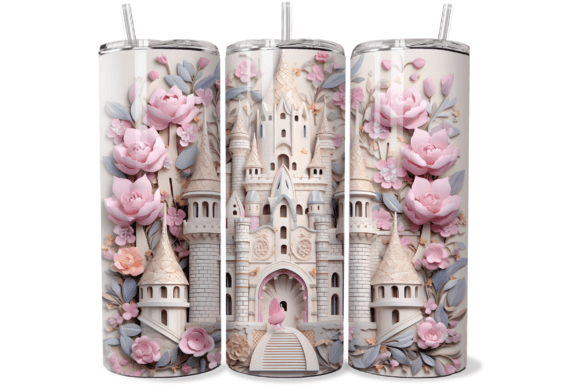 Download 3D Fairytale Castle Skinny Wrap - Wrap Collection