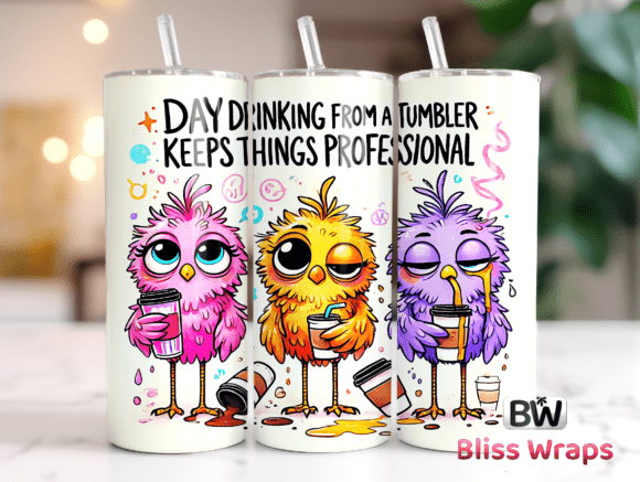 Download Sarcastic Funny Bird Tumbler Wrap Png - Wrap Collection