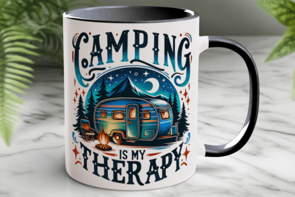 Download Rv Camping Coffee Mug Wrap - Premium Bundle