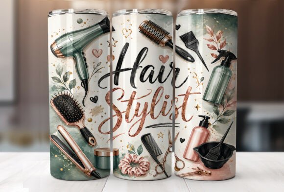 Download Hair Stylist 20oz Tumbler Wrap PNG - Wrap Collection