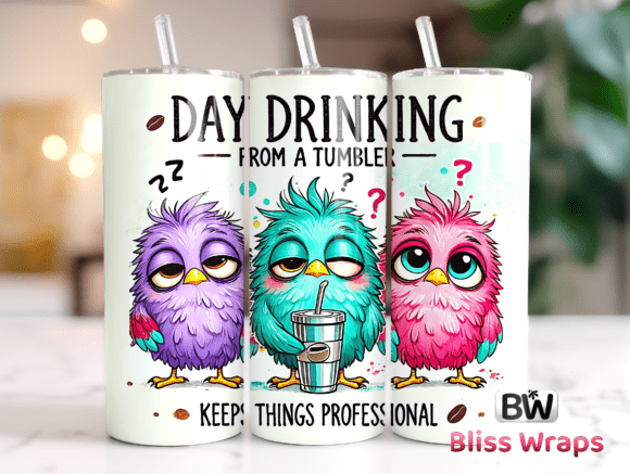 Download Sarcastic Funny Bird Tumbler Wrap Png - Wrap Collection
