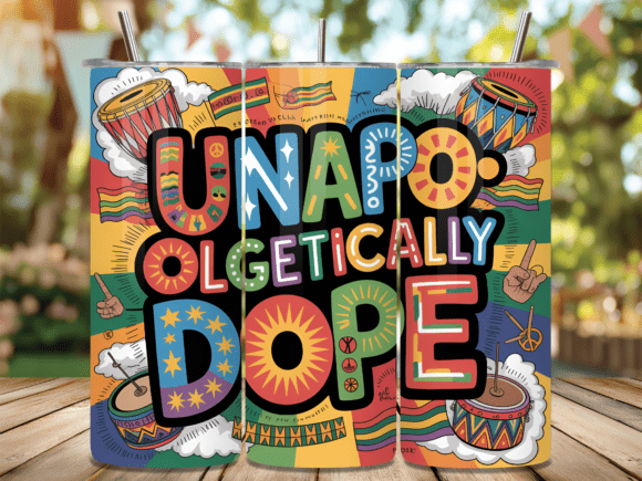 Download Dope African American Pride Tumbler Wrap - Wrap Collection