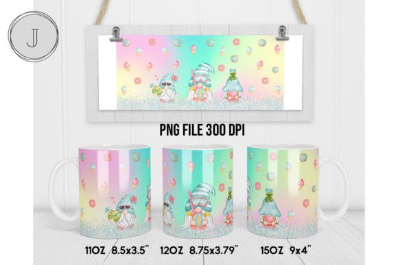 Download Gnome Mug Rainbow Summer Beach Wrap - Wrap Collection