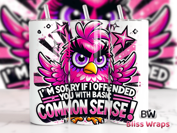 Download Sarcastic Funny Bird Tumbler Wrap Png - Wrap Collection