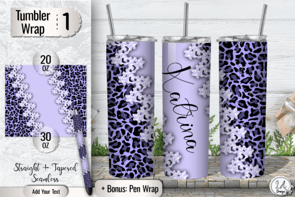 Download Add Your Own Name Tumbler Wrap - Blue - Wrap Collection