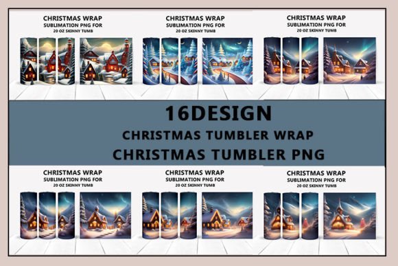 Download Christmas Tumbler Wrap - Christmas Tumbl - Wrap Collection