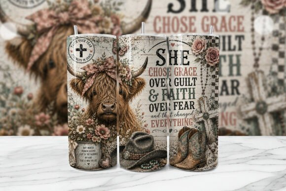 Download Grace over Guilt Highland Cow Wrap PNG - Wrap Collection