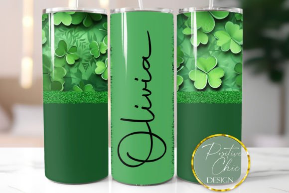 Download Custom Name Tumbler Wrap St Patricks Day - Wrap Collection